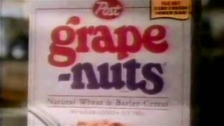 GrapeNuts ad 1993 [upl. by Nwahsuq]