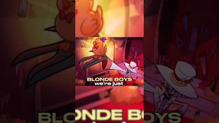 Blonde Boyz hazbinhotel lucifer blonde edit radioapple silly [upl. by Fricke960]