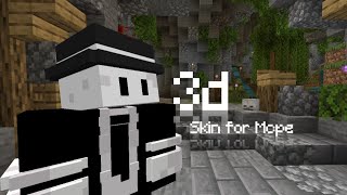 3D SKIN RESOURCE PACK FOR MCPE 121 [upl. by Shirline865]