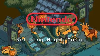 Relaxing Nintendo music video game mostly nintendo w Night ASMR ambience [upl. by Wade]