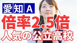 【愛知県公立高校入試】倍率25倍超えの超人気校【Aグループ】 [upl. by Haden750]