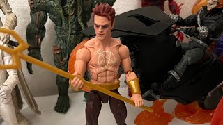 Marvel Legends Daimon Hellstrom Full Review Another really great Marvel Halloween display addition [upl. by Nirok]