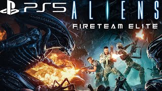 Aliens Fireteam Elite Full Playthrough 2023 Longplay Ps5 DLC Missions [upl. by Meehsar]