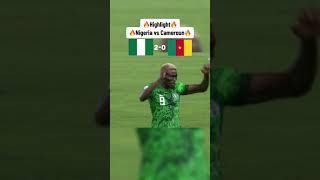 Nigeria vs Cameroon Afcon 2024 [upl. by Kcaz]