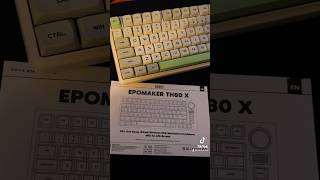 Epomaker TH80X  Flamingo Switches [upl. by Inanaup]