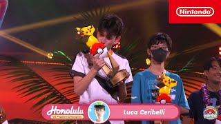 Intervista a Luca Ceribelli Campione Mondiale Pokémon 2024 Nintendo Switch [upl. by Suirauqed]