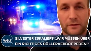 SILVESTER IN BERLIN ESKALIERT quotWir müssen über ein richtiges Böllerverbot redenquot I WELT Interview [upl. by Enimajneb561]