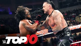 Top 10 Monday Night Raw moments WWE Top 10 Nov 6 2023 [upl. by Grimonia]