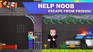 NOOB MINER ESCAPE FROM PRISM SERIES PART 1 LIVE [upl. by Lorry]