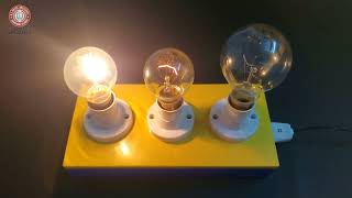 Three bulbs of 100w 200w and 60w are connected in series which bulb will glow brighter and why [upl. by Valery437]