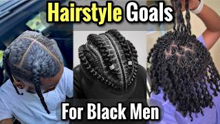 How to Style Your Afro Hair for Black Men [upl. by Lacim115]