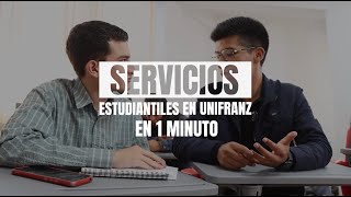 🧡📚 SERVICIOS ESTUDIANTILES UNIFRANZ EN 1 MINUTO ⏱ [upl. by Ahidam647]