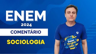 Comentário de Sociologia  ENEM 2024  Linguagens e Humanas  Marcos Leandro [upl. by Llenreb560]