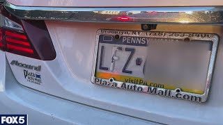 Flipping license plate and other tricks cars use to illegally dodge tolls [upl. by Roxi294]