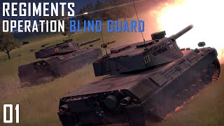 Leopard 1 Night Raid  Regiments Operation Blind Guard Part 1 [upl. by Atlanta]