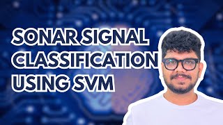 Sonal Signal Classification using SVM model  Classification ai ml datascience brainybits [upl. by Zakaria]