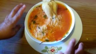 Como hacer sopa de fideo con pollo [upl. by Sandye]