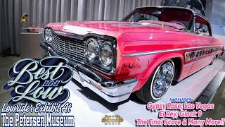 LOWRIDERS IN A MUSEUM BEST IN LOW WAS A HIT [upl. by Julita]