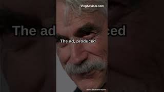 Be a man and vote for a woman Sam Elliot voices new ad endorsing Ka [upl. by Rednav]