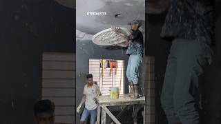 How to setup gypsum ceiling rose design shortvideo art foryou mychannel [upl. by Engis]