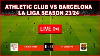 Athletic Club vs Barcelona  La Liga Season 2324 [upl. by Budd]