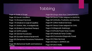 Tabbing HCPCS Level II Codebook 2024 [upl. by Oznarol]