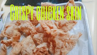 crispycrackersrecipeofwworkplace Crispy Chicken Skin [upl. by Lalo]