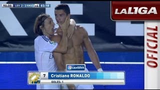 Gol de Cristiano Ronaldo 23 en el Levante UD  Real Madrid  HD [upl. by Marmion]