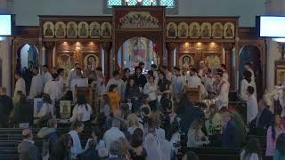 Holy Liturgy Coptic New Year Commemoration of Archangel Michael 22092024 [upl. by Pesek]