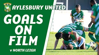 GOALS ON FILM  Aylesbury United 20 North Leigh  Pearce and Lynn make it backto back wins [upl. by Cirle]