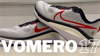 NIKE VOMERO 17 ll First impressions [upl. by Ahsinroc]