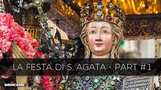 Catania  La Festa di SantAgata  The Feast of St Agatha  English subtitles [upl. by Ogawa]