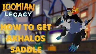 FREE How to Get the AKHALOS SADDLE in Loomian Legacy [upl. by Ha]