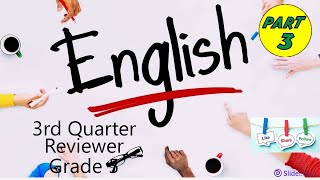 English 5 Reviewer Third Quarter Part 3 [upl. by Ricker]