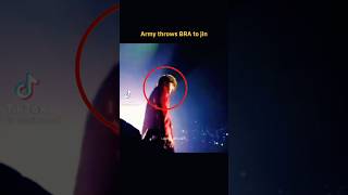 Army is throws BRA to jin😎😕 pls like amp sub btsshorts shorts btsedits btsforever [upl. by Placia]