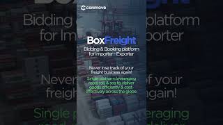 Container Logistics made Easy  Conmove [upl. by Girvin]