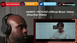 HARDY  PSYCHO Official Music Video REACTION [upl. by Novad640]