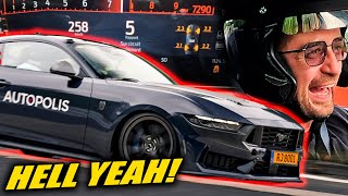 Ford Mustang Dark Horse is INSANELY GOOD  Nürburgring [upl. by Allevon916]