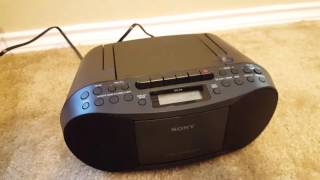 Sony Boombox CFDS70 [upl. by Lundin]