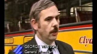 Clydeside Scottish buses TV coverage 4 of 4 [upl. by Lothaire184]