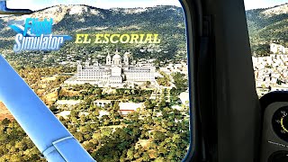 MSFS  NEOFLY 4  CESSNA 152 JPLogistics  EL ESCORIAL DESDE EL AIRE [upl. by Adnole]