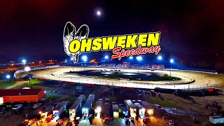 Ohsweken Speedway  2018 Canadian Sprint Car Nationals [upl. by Averill]