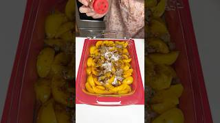 My mom taught me this easy dessert fall recipe easyrecipe dessert peach cake cooking [upl. by Cathryn]