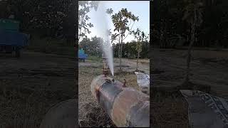 26quot Pipeline Prehydrotesting for HDD hdd pipeline hydrotest engineering video for study [upl. by Ellemaj400]