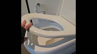 Villeroy amp Boch Architectura Toilet Seat amp Cover soft close not working [upl. by Nerraf]