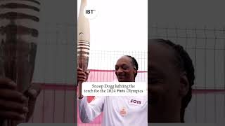 At the 2024 Paris Olympic Games Snoop Dogg played a prominent role as one of the final torchbearers [upl. by Peckham394]