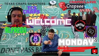 LIVE Craps PLAY ALONG CRAPSEECOM MONDAY TCS After Dark Follow IG aleonTCS crapslive craps [upl. by Adnolay]