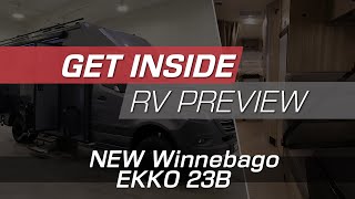 Get Inside RV Preview  The New Winnebago EKKO 23B Selenite Full Body Paint  LichtsinnRVcom [upl. by Norvall]