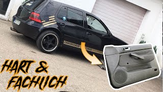 VW Golf 4 ► Türverkleidung Vorn Ausbau amp Einbau  Links  Rechts [upl. by Hardunn618]