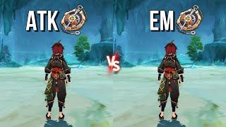 What’s The Best F2P Build for Gaming ATK vs EM Sands Damage Comparisons amp Gameplay Showcases [upl. by Elatnahs664]